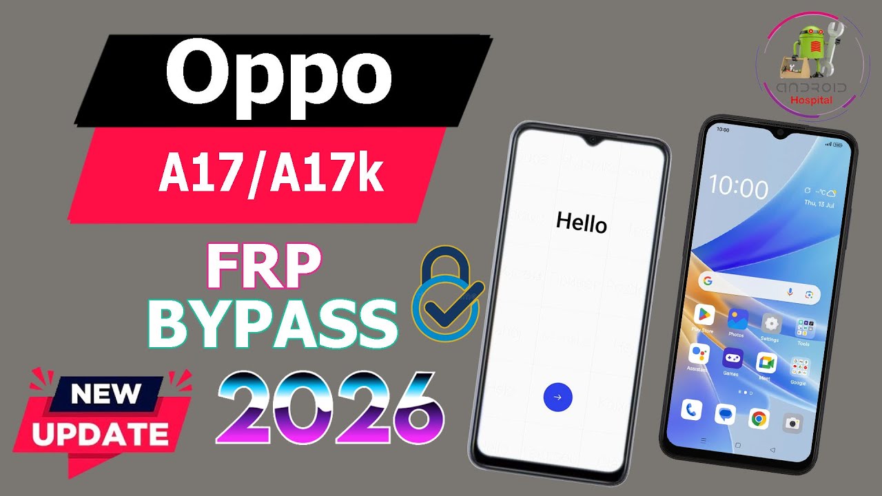 Oppo A17/A17k FRP Bypass Google Account Bypass || Share Article Not Working || Without Pc 2026