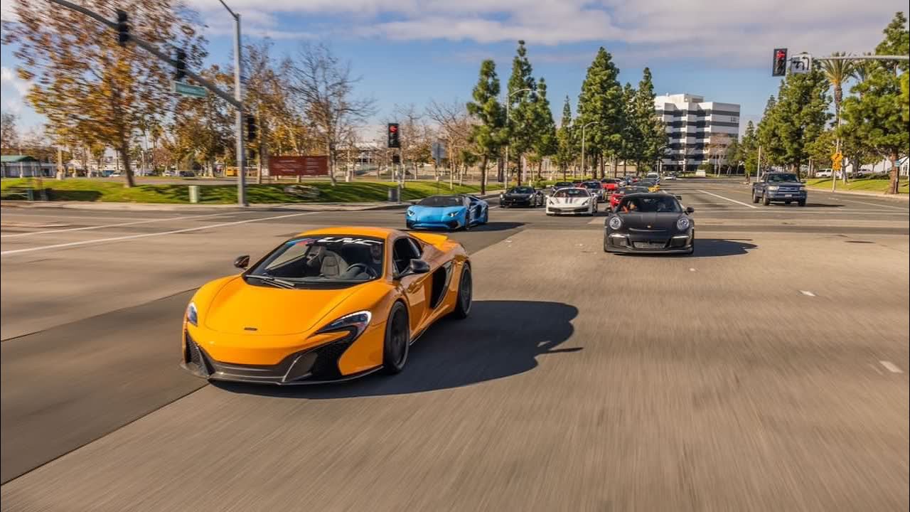 PFS SUPERCAR HOLIDAY DRIVE ORANGE COUNTY 12.10.2022