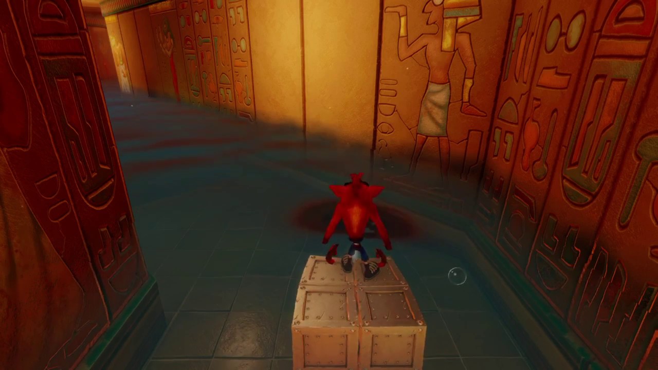 BLUE GEM Tomb Wader - Crash Bandicoot Warped N. Sane Trilogy