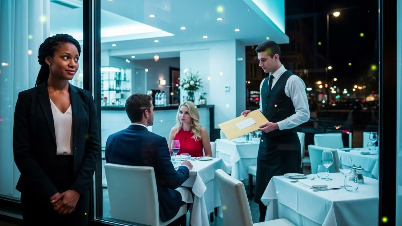 He Took His Mistress on a Secret Date —But the Waiter Handed Him Divorce Papers Instead, He Panicked