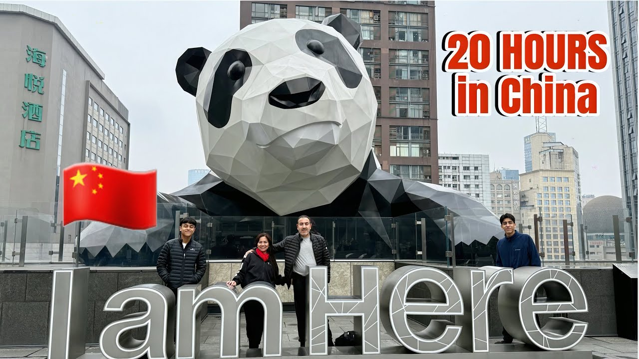 Chengdu Layover Vlog 🛬 My Family’s FIRST Time in China