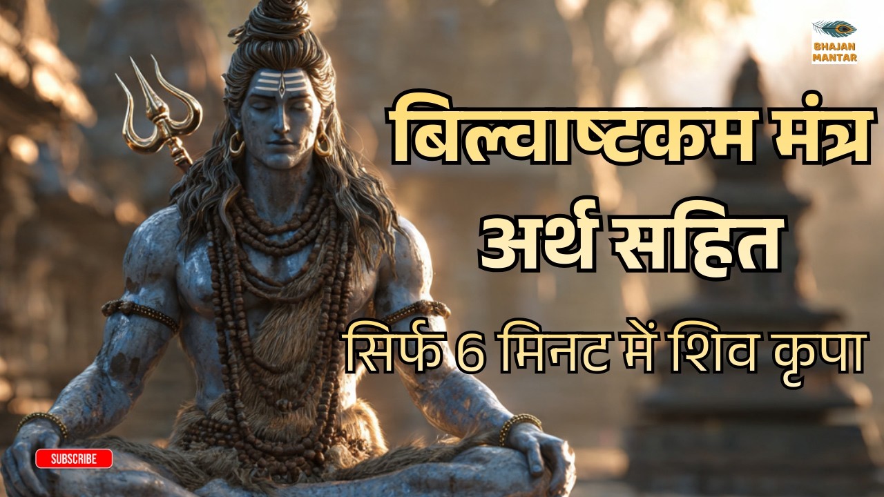 बिल्वाष्टकम स्तोत्र | Bilvashtakam Stotram with Lyrics | Bhajan Mantar