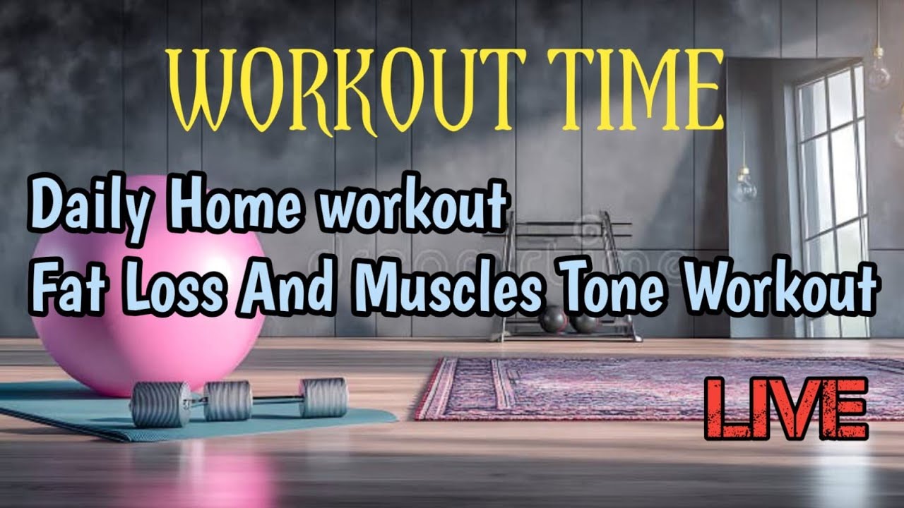 WORKOUT TIME/Date 16-03-2026 /Daily Morning Home Workout/Push-yourself/Healthylifestyle/Live