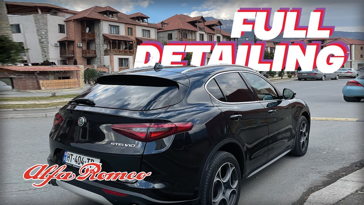 Alfa Romeo Stelvio  Deep Clean Exterior & Interior (Full detailing) - Wash, Polish & Ceramic Coating
