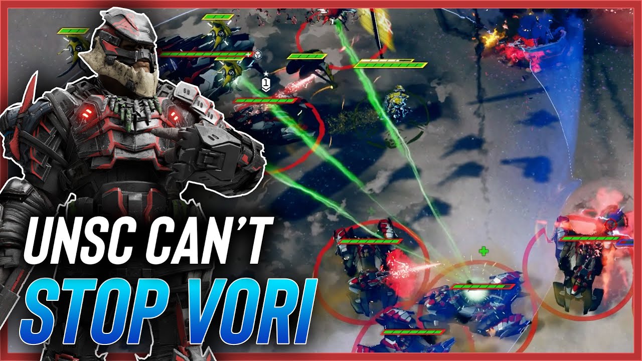 Voridus is TOO STRONG against UNSC! Halo Wars 2