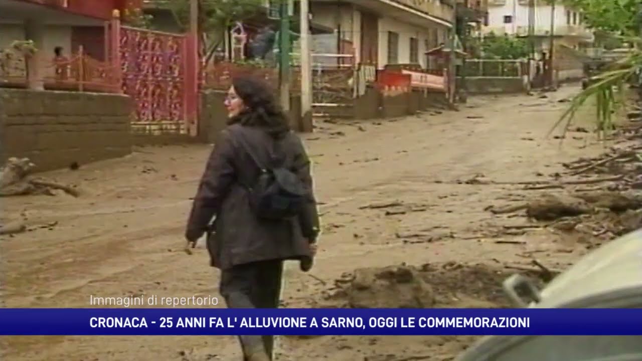 Campania, 25 anni fa l’alluvione che costò la vita a 160 persone