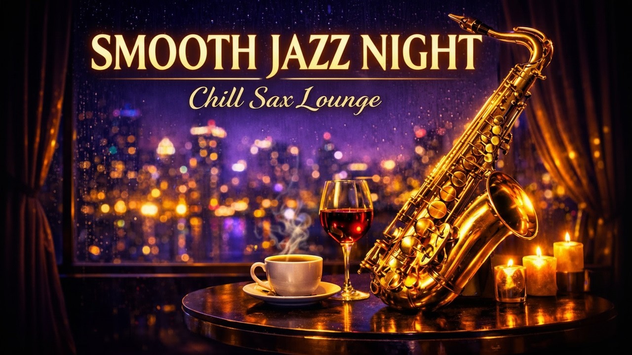 Smooth Jazz & Soulful R&B 🎷 Chill Saxophone Lounge for Late Night Vibes