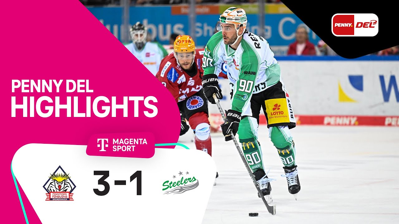 Pinguins Bremerhaven - Bietigheim Steelers | Highlights PENNY DEL 22/23