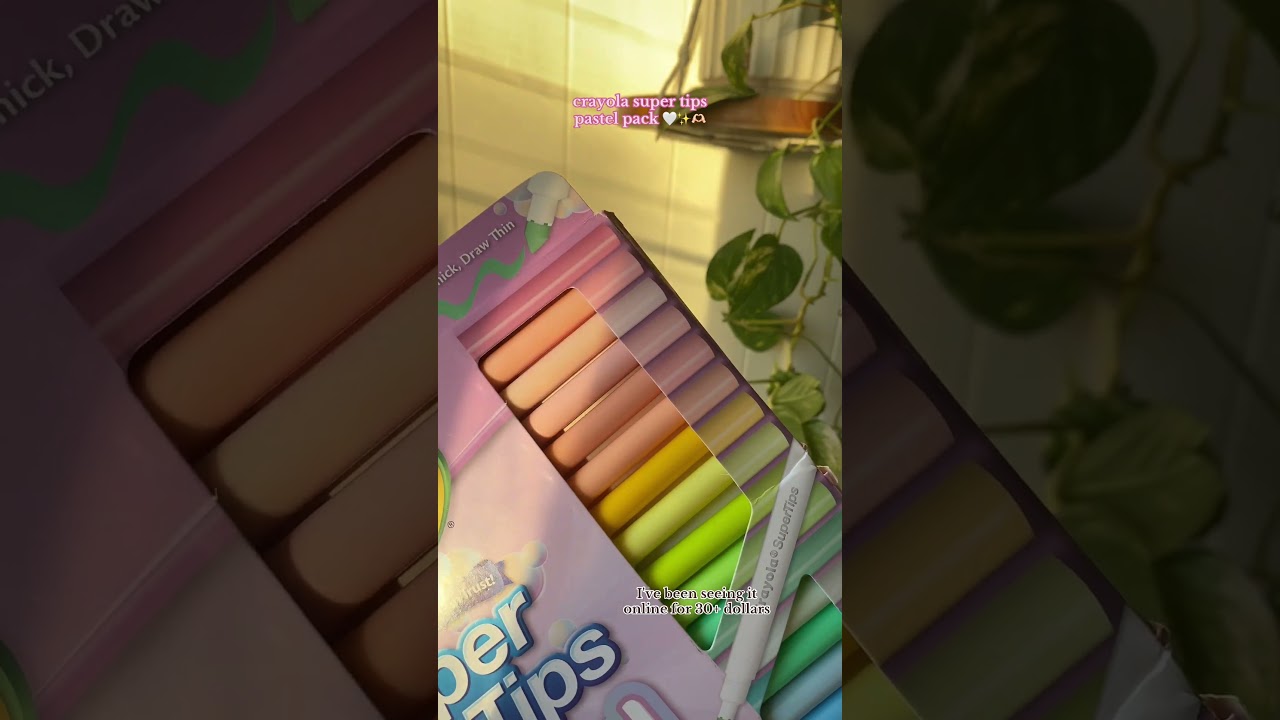Так рада, что мне попались эти супер-наборы пастельных карандашей Crayola! #журналистика #журнали...