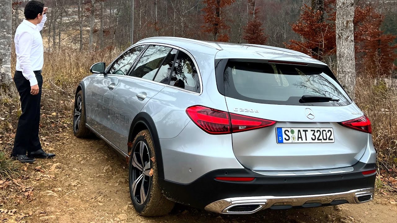 2022 Mercedes C Class ROCK Climbing  | All Terrain Drive C220d FULL Review Interior Exterior