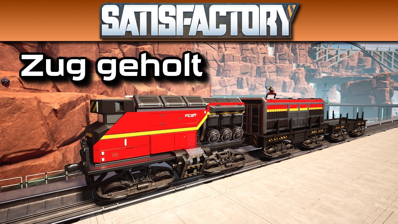 Satisfactory #515 - Bauzug ist jetzt da