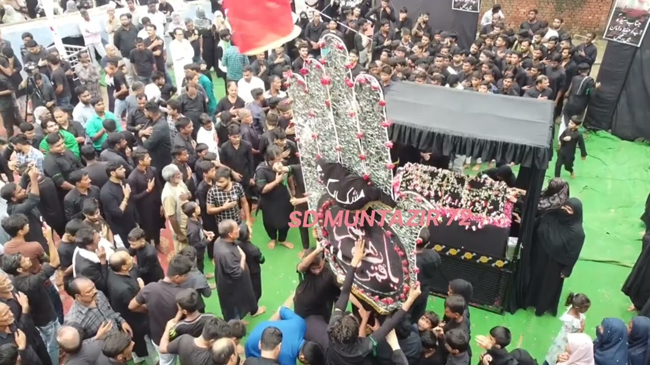 Joloos E Amari Drone View 20 Safar 1444 | Lorpur Akbarpur Ambedkar Nagar 2022 |ANJUMAN MASUMIYA |