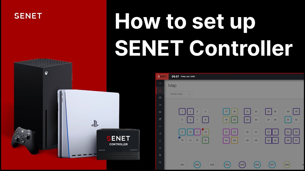 How to set up Controller for gaming consoles | SENET