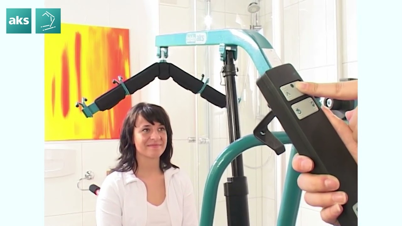 AKS Foldy Patientenlifter | Kompakter Lifter für Pflege zuhause einfach erklärt