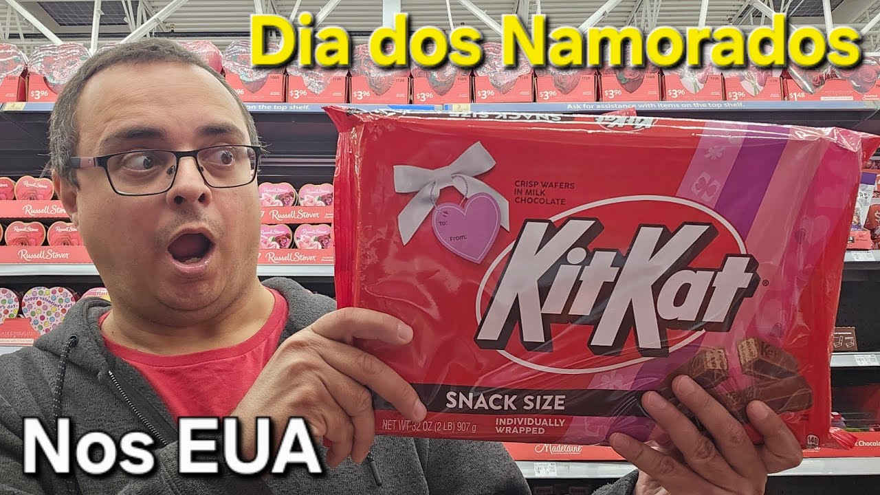 Como é o Dia dos Namorados nos EUA? 💕 Produtos de Valentine’s Day no Walmart