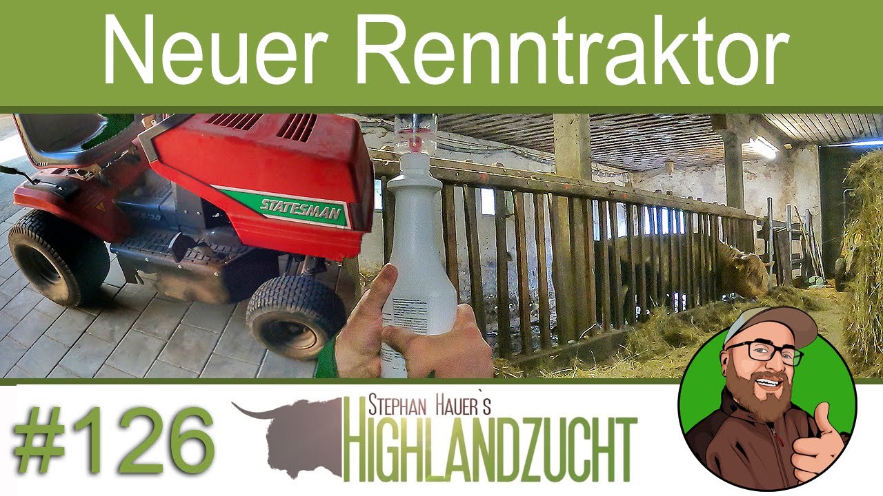 FarmVlog #126: Neuer Renntraktor | Rinder entwurmen