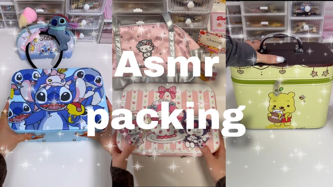 Order packing ASMR. Soft sounds, pure vibes!!❤️🎀