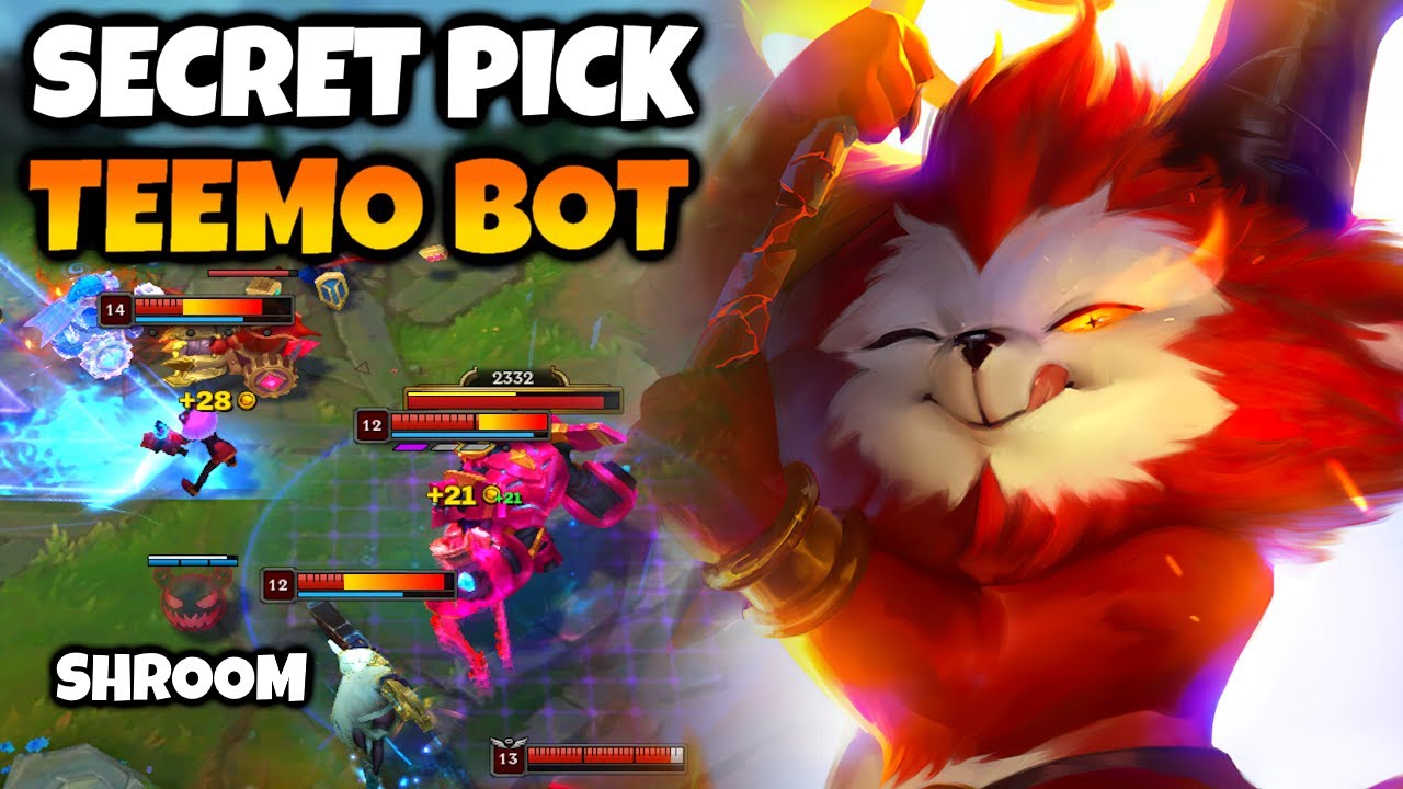No one expects Teemo bot lane. And that's why it works.