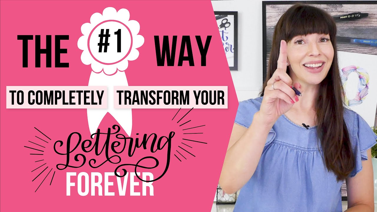 The NUMBER ONE Way To Improve Your Lettering Forever!
