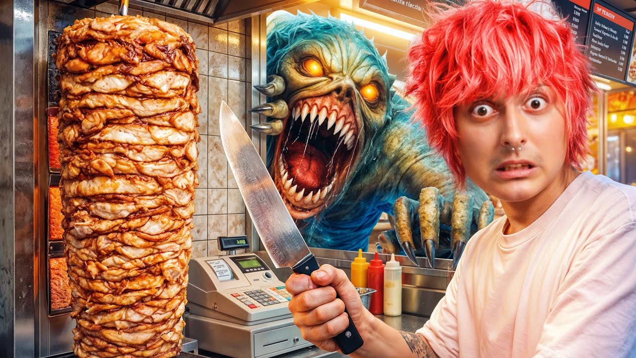 НЕ ДЕЛАЙ ШАУРМУ В 3:00 ЧАСА НОЧИ 😱 стал шаурмистом / Мятная Фанта Стрим