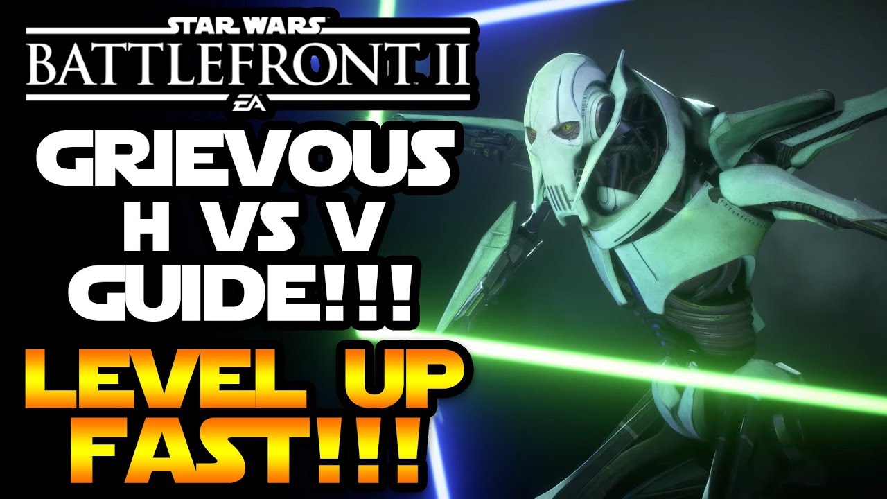 Grievous - Heroes vs Villains Guide - Fastest Way to Level Star Cards -  Star Wars Battlefront 2