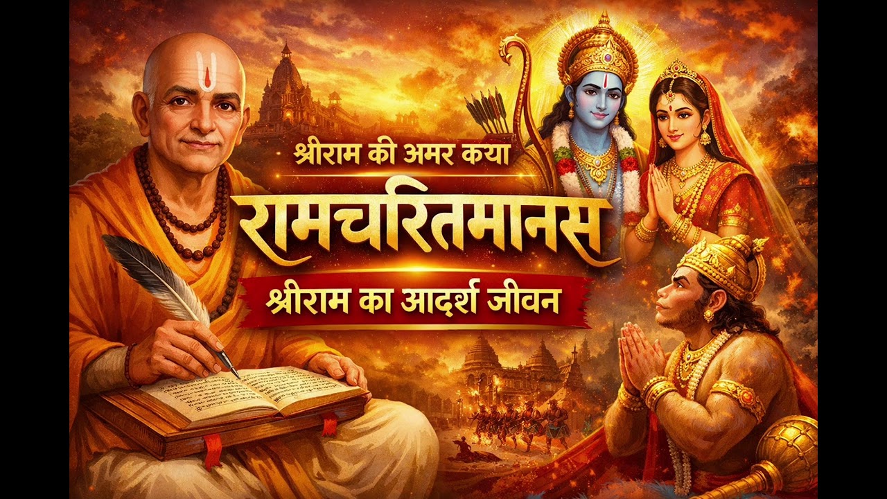 रामचरितमानस | गोस्वामी तुलसीदास की अमर रचना | श्रीराम की संपूर्ण कथा