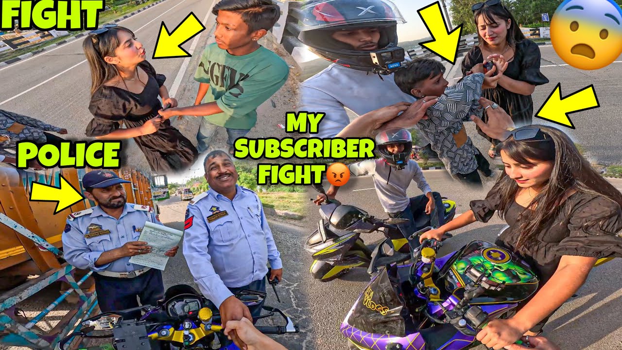 My Subscriber FIGHT😨 | She wants to Ride Hulk | Emotional           Kawa h2r Launch 2024