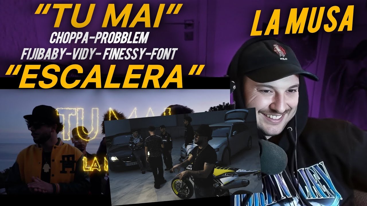 PURO 2016! REACCION: La Musa - ESCALERA  / TU MAI Choppa, Vidy, Probblem, FijiBaby, Finessi