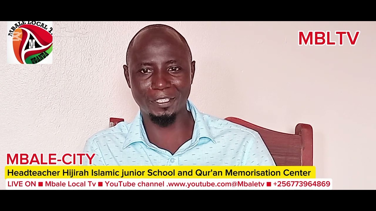 Headteacher Issa Wanyelele  Hijirah junior school Mbale 