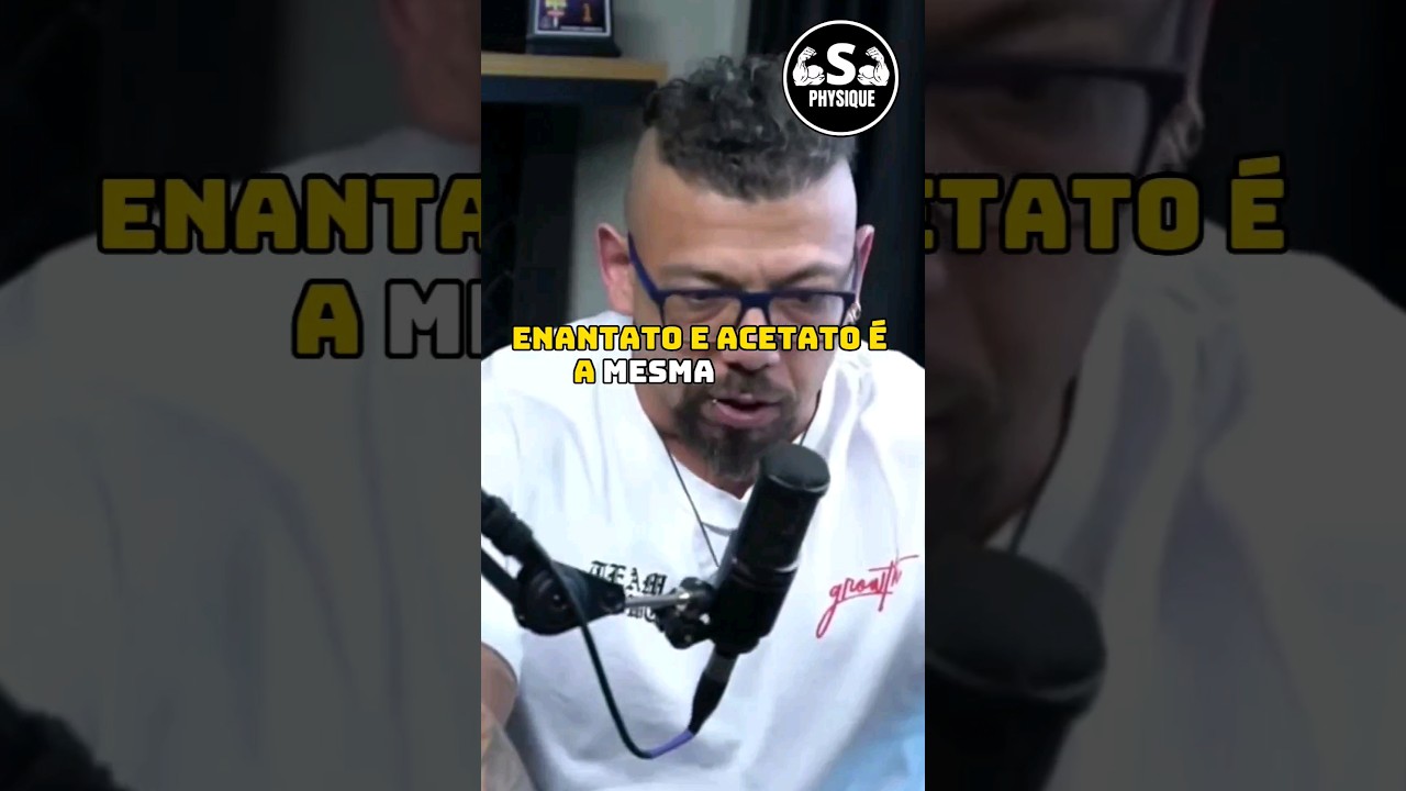 ESTER&Oacute;IDE, DIFEREN&Ccedil;A ENTRE ENANTATO E A ACETATO