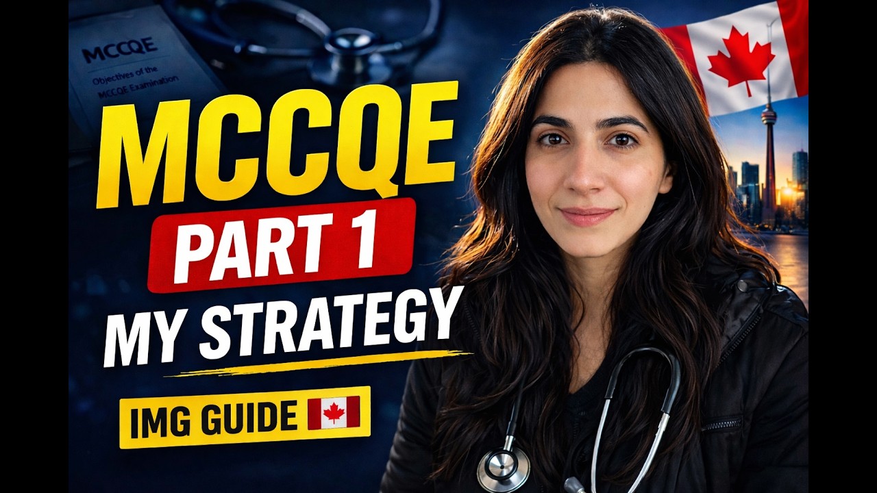 &ldquo;Crack MCCQE Part 1 the smart way -what to study, the right resources and a structured approach.&rdquo;
