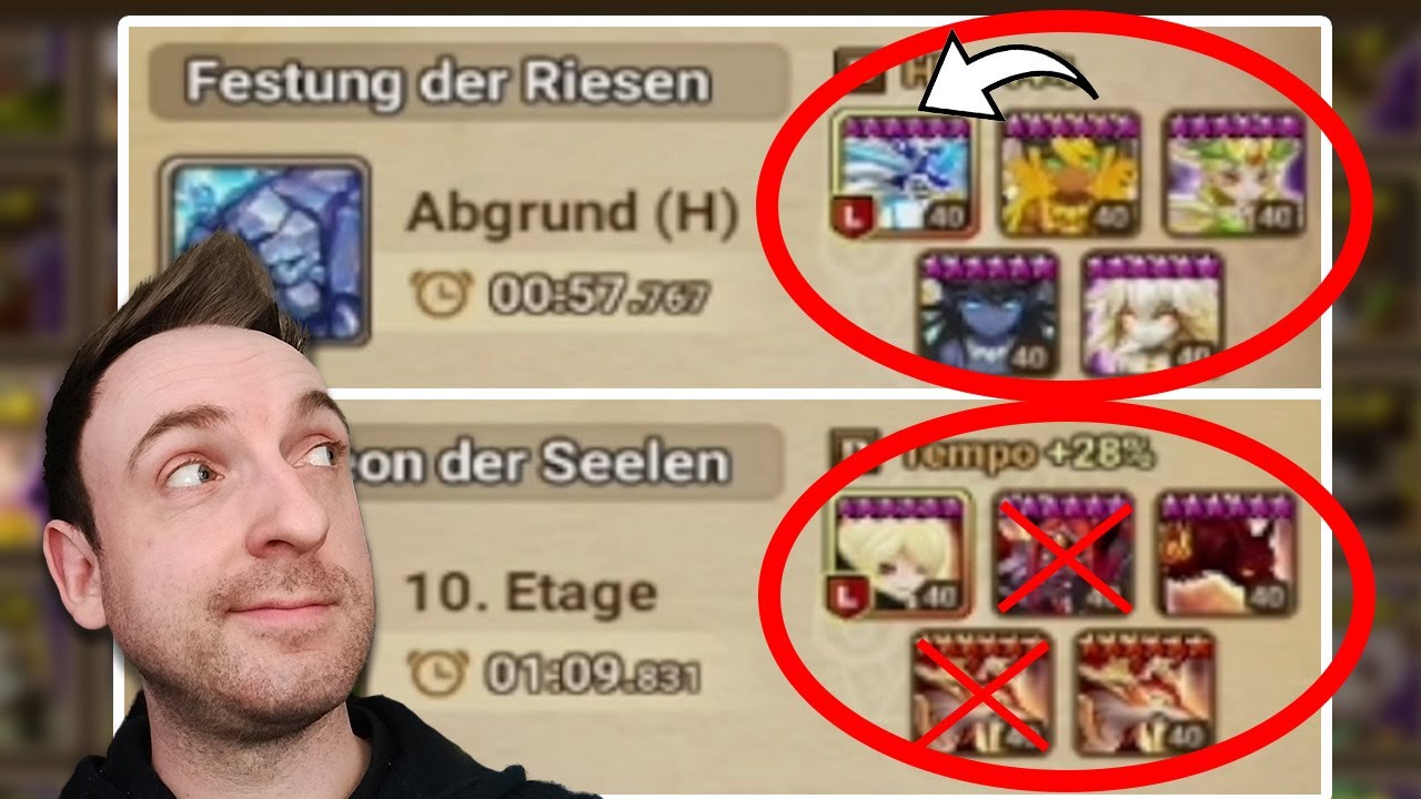 Das solltest du ändern, um besser zu werden! | Account Review Summoners War Deutsch