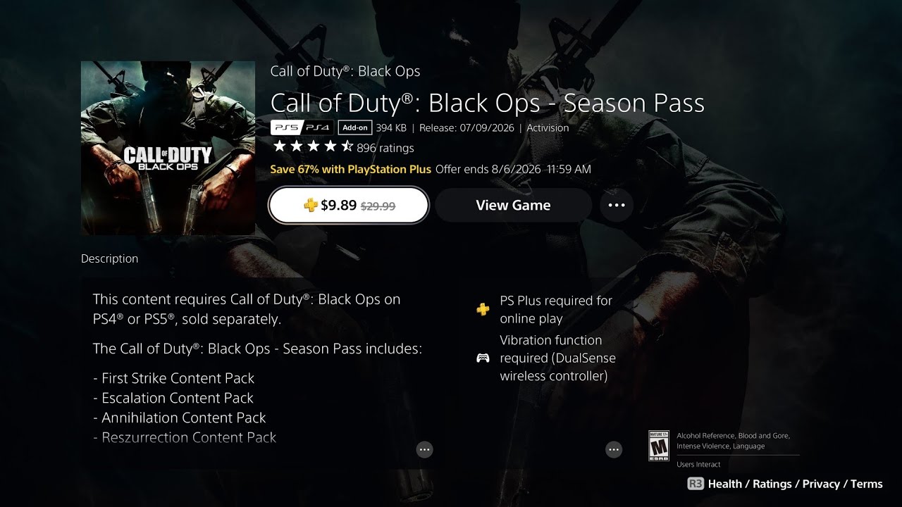 I Bought The Call of Duty: Black Ops 1 Season Pass on PS5 for Cheap! (Gameplay) DLC! Multiplayer!