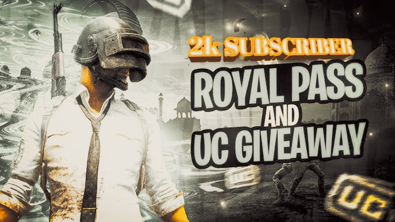 5 Royal pass giveaway 2k subscribe 