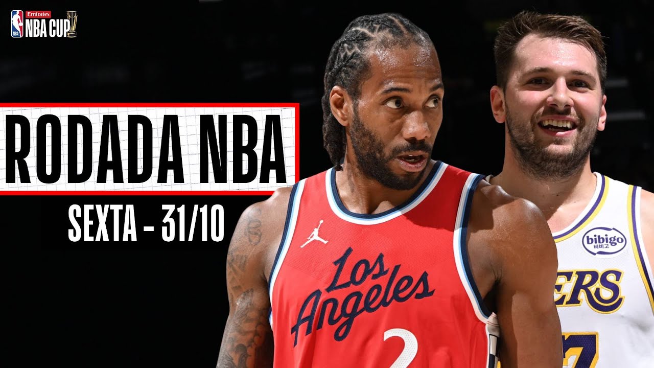 KAWHI anota GAME WINNER vs. PELICANS; DONCIC tem partida de GALA pelos LAKERS - Rodada NBA 31/10