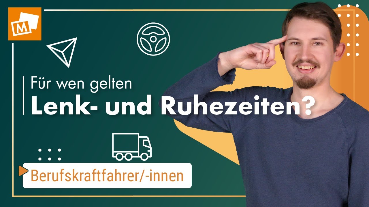 F&uuml;r wen gelten Lenk- und Ruhezeiten? || DEKRA Memorate