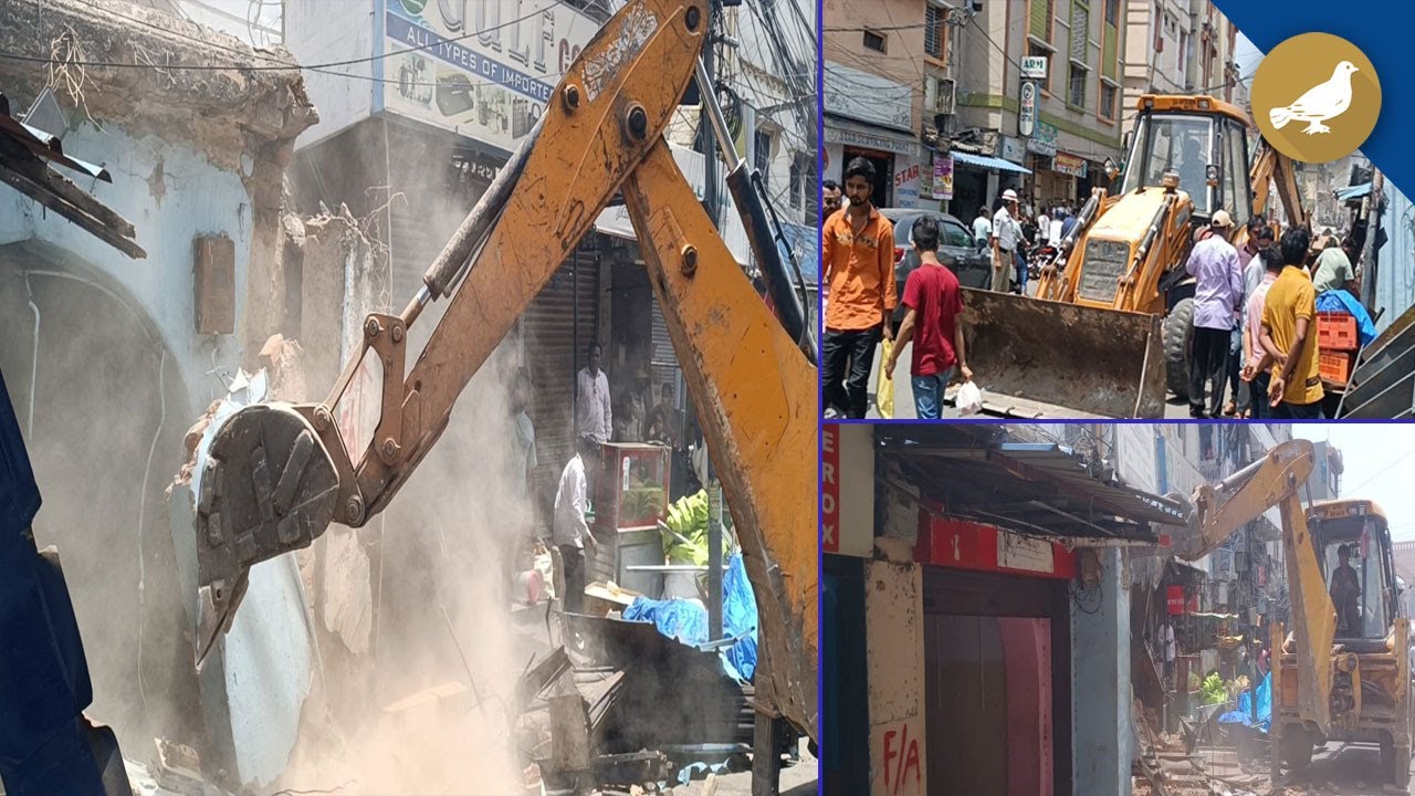 Hyderabad: Demolition drive in Old City