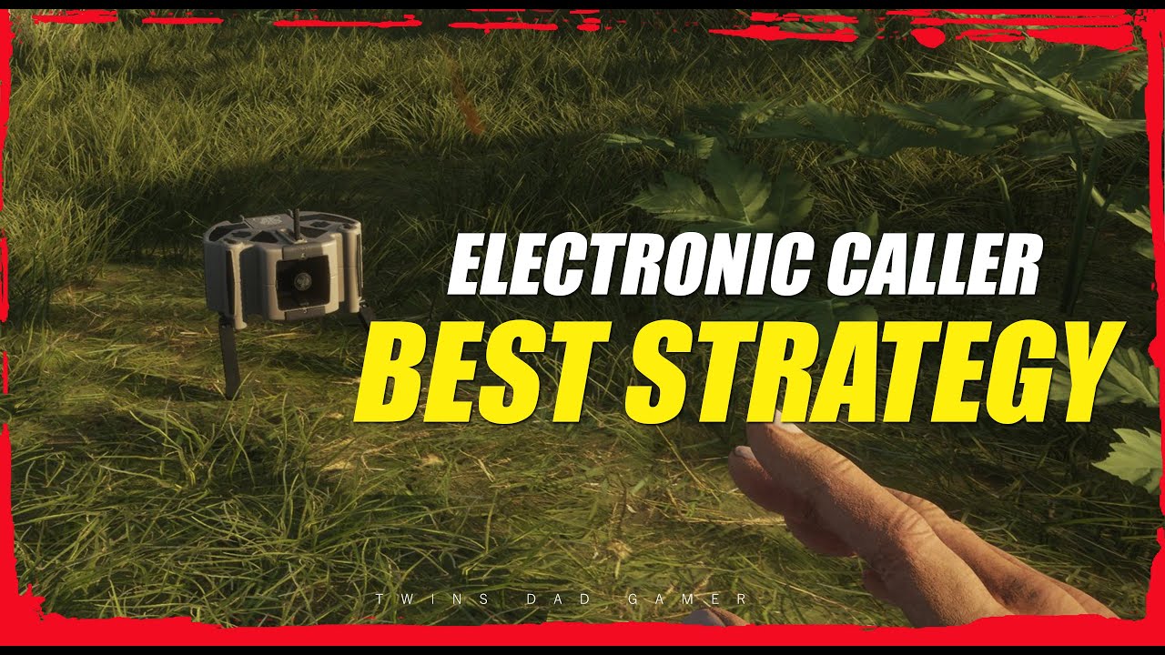 One Of The Best Strategies To Use The Electronic Caller In theHunter Call Of The Wild