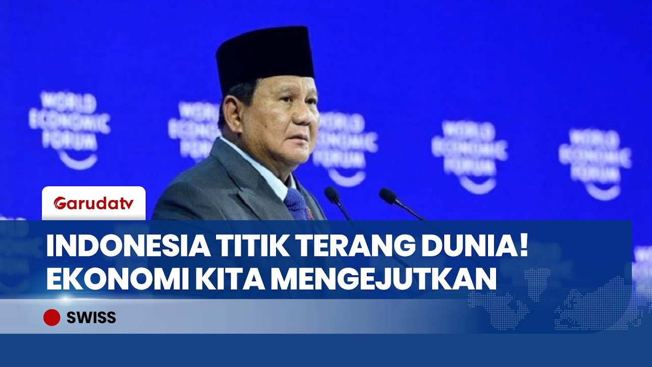 DUNIA TERKEJUT! Prabowo Sebut Indonesia 
