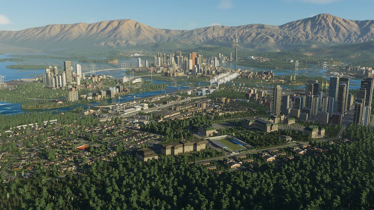 気分転換にcities:skylines 2を遊ぶ