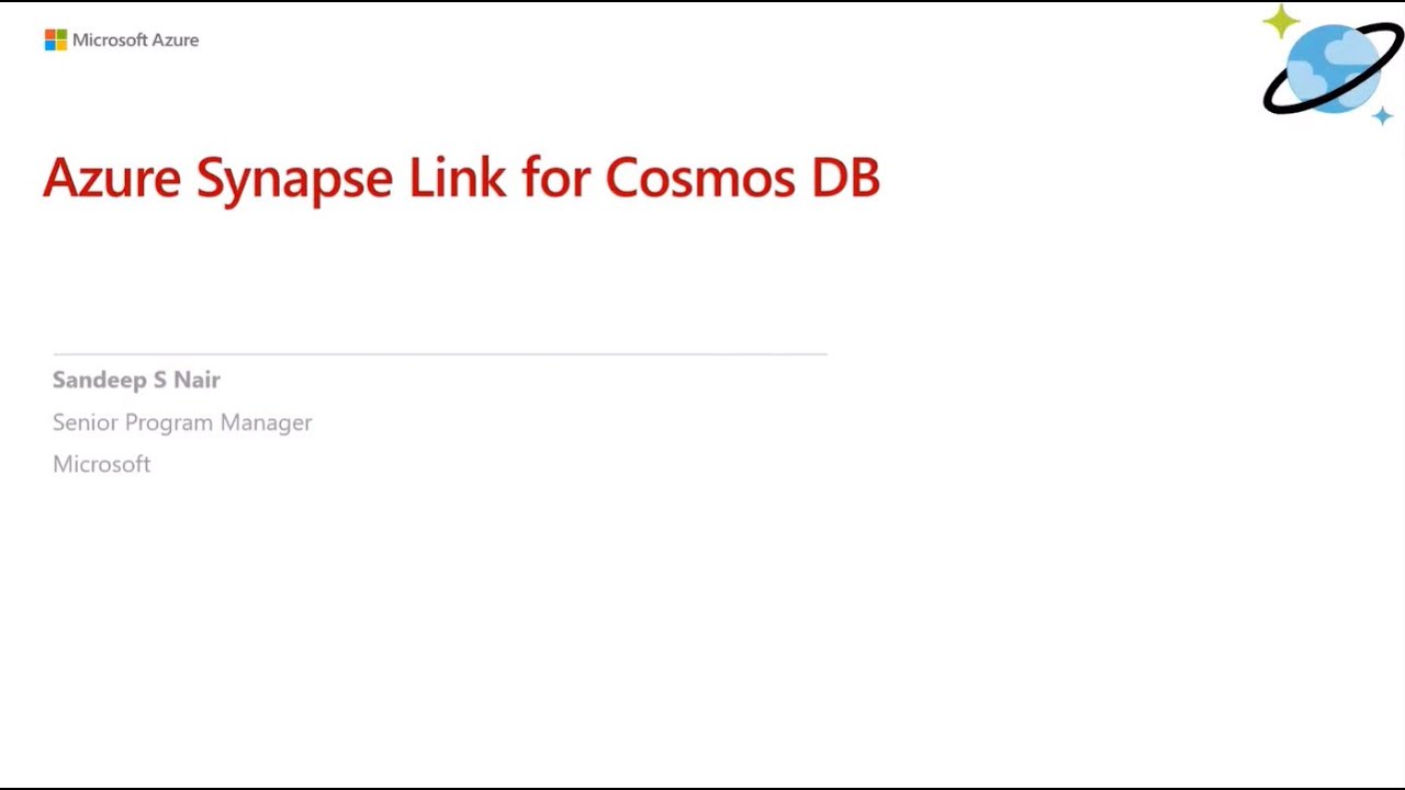 Demo: Azure Synapse Link for Azure Cosmos DB