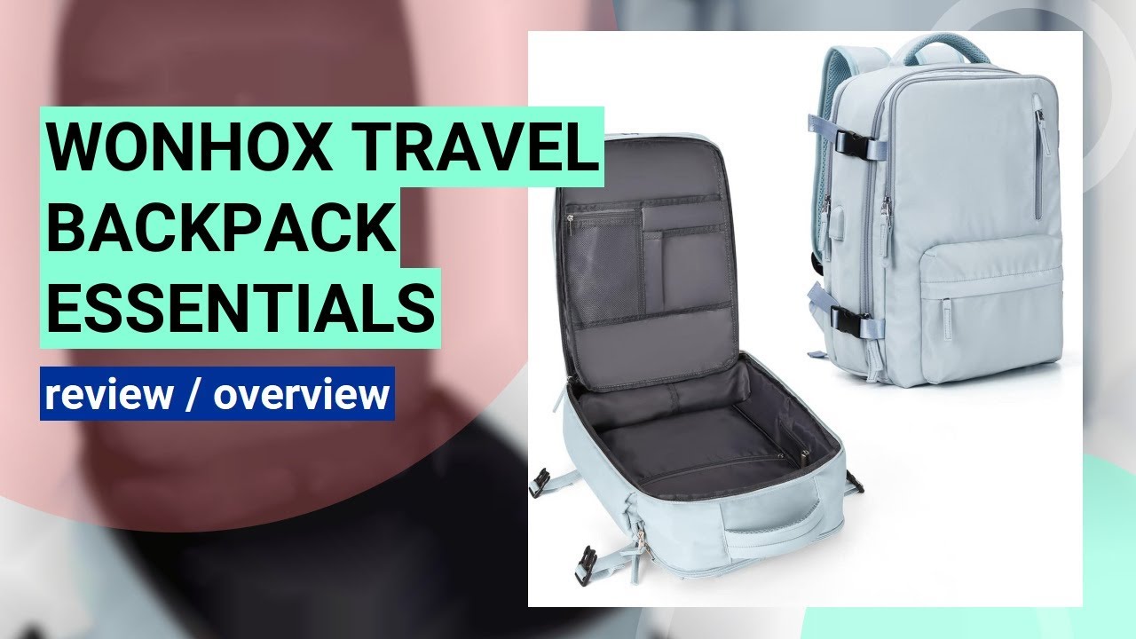 Honest Review: WONHOX Large Travel Backpack - Perfect for Flights and Work?
