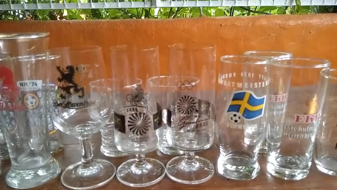 Wine and Beer glass #vintage #collection #collectibles