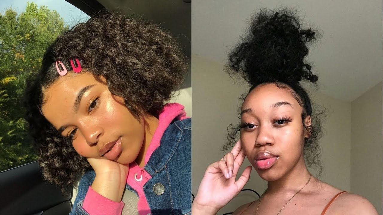 🦋BEAUTIFUL ALL HAIR TYPES CURLY HAIRSTYLES COMPILATION🦋