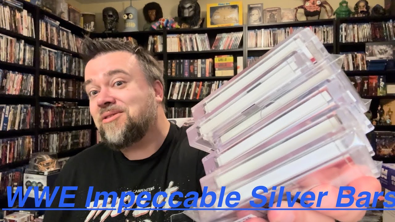 WWE Impeccable Silver Bar Card Mailday! 6 WWE Silver Bars @WWE @panini 