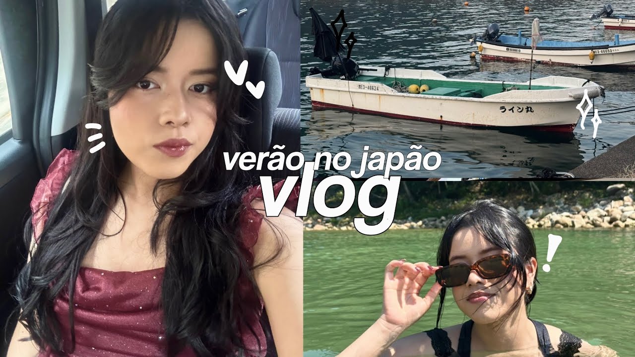 vlog japão | praia, cortando cabelo, casamento e restaurante. 🤍✨