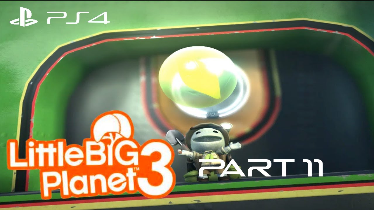 Little Big Planet 3 Japanese Walkthrough Gameplay Part 11 - Go Loco
