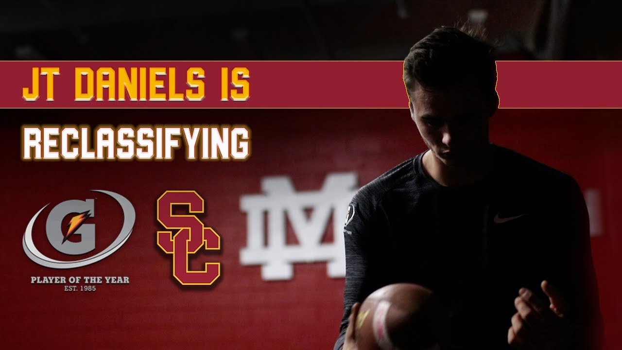 #1 HS QB in The Nation Has An Announcement... JT Daniels To USC!