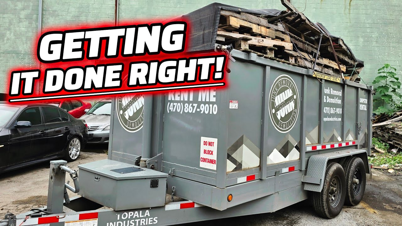 Day In The Junk Removal Business! I Tried To Up-Sell The Customer But She Said NO