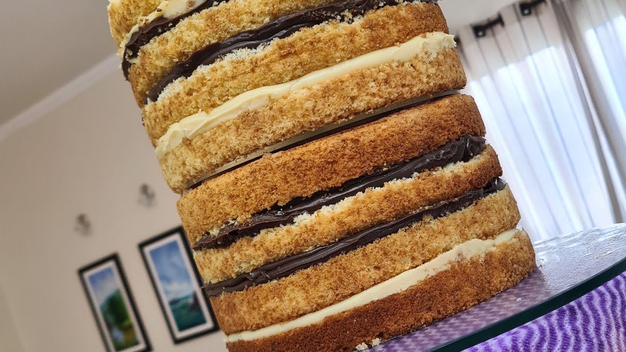 BOLO DE 23CM DE ALTURA| BOLO DE ANDAR ALTURA DUPLA